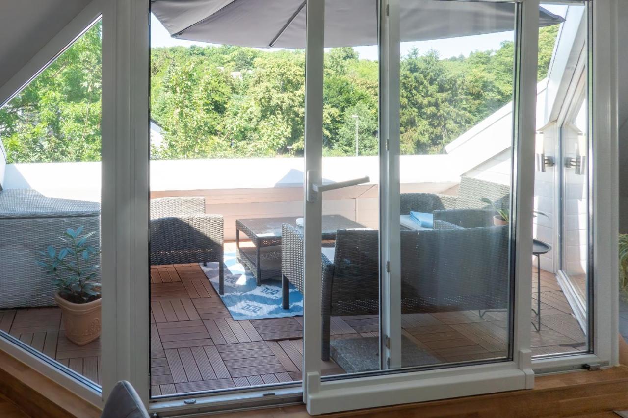 Wohnung Mit Einer Sauna Direkt Am Park Wiesbaden Kültér fotó